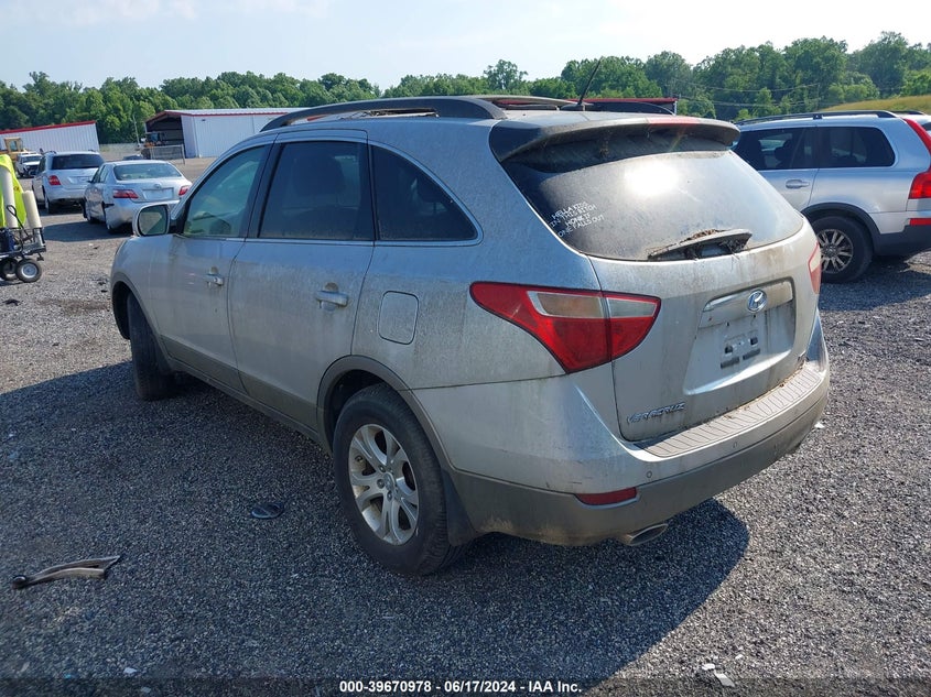 2012 Hyundai Veracruz Gls VIN: KM8NUDCC7CU185891 Lot: 39670978