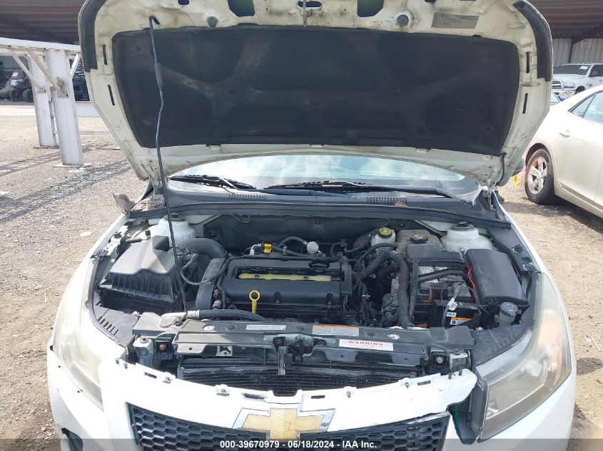 2012 Chevrolet Cruze Ls VIN: 1G1PD5SH0C7176862 Lot: 39670979