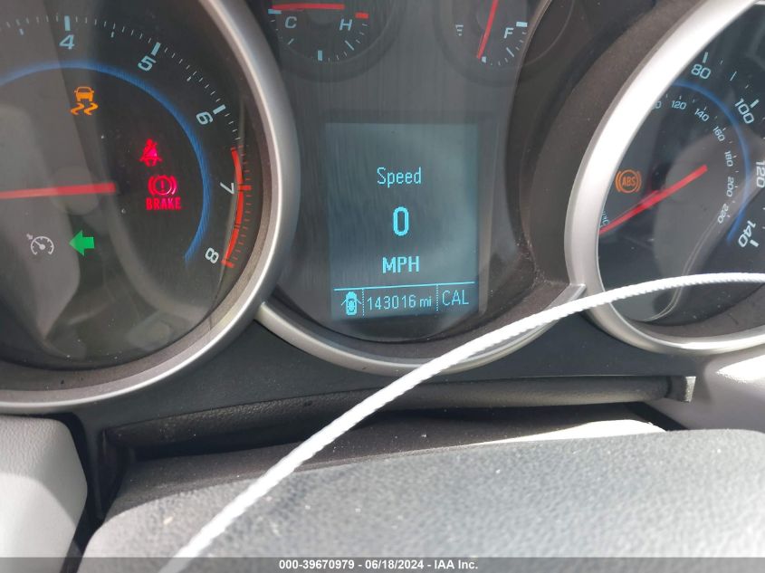 2012 Chevrolet Cruze Ls VIN: 1G1PD5SH0C7176862 Lot: 39670979