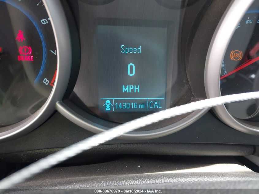 2012 Chevrolet Cruze Ls VIN: 1G1PD5SH0C7176862 Lot: 39670979