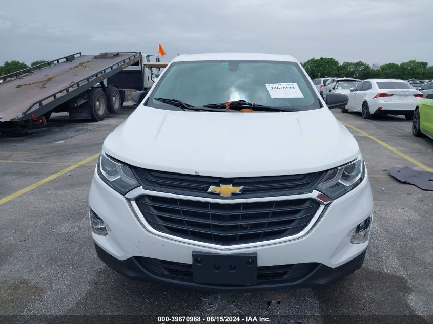 2019 Chevrolet Equinox Ls VIN: 3GNAXSEV3KS553891 Lot: 39670988