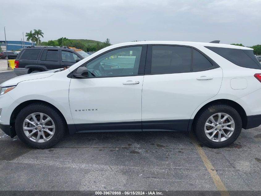 2019 Chevrolet Equinox Ls VIN: 3GNAXSEV3KS553891 Lot: 39670988