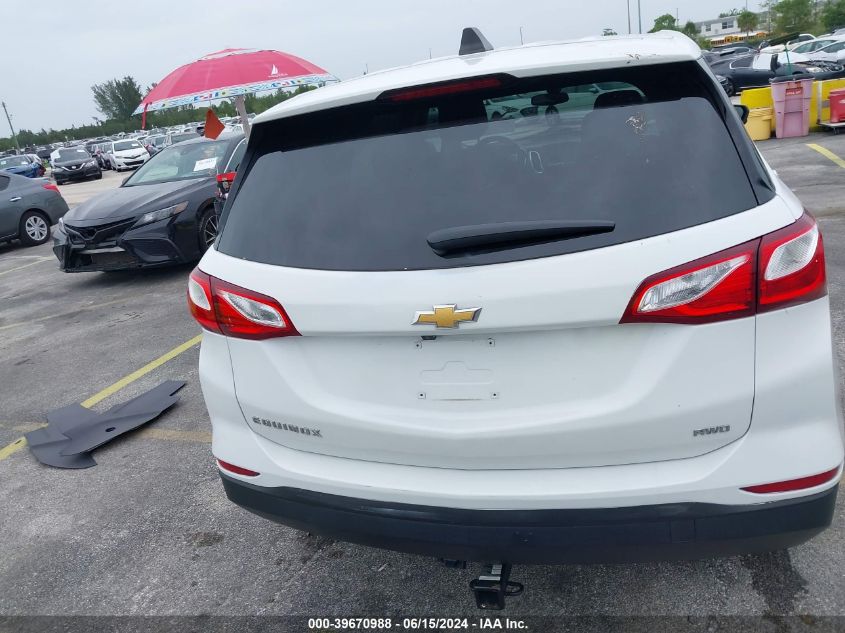 2019 Chevrolet Equinox Ls VIN: 3GNAXSEV3KS553891 Lot: 39670988