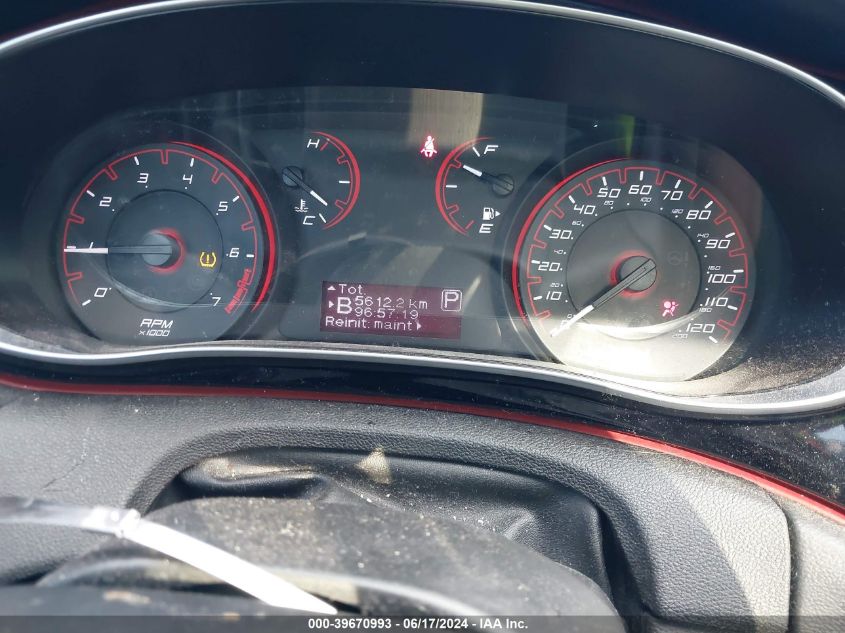 2016 Dodge Dart Sxt VIN: 1C3CDFBBXGD593537 Lot: 39670993