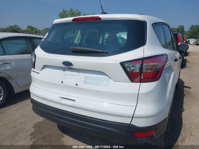 2017 Ford Escape S VIN: 1FMCU0F72HUB71919 Lot: 39671002