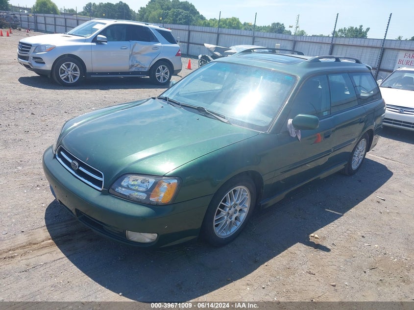 2002 Subaru Legacy Gt VIN: 4S3BH645X27310063 Lot: 39671009