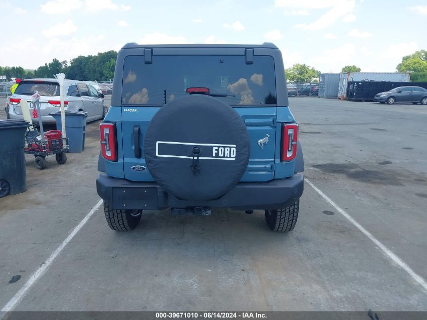 2022 Ford Bronco Big Bend VIN: 1FMDE5BH8NLB58350 Lot: 39671010