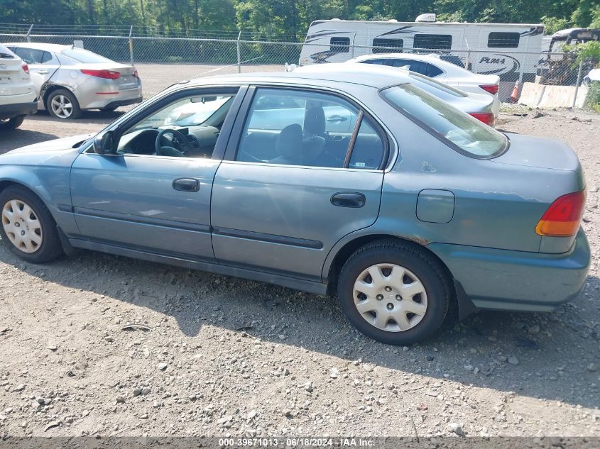 1998 Honda Civic Lx VIN: 2HGEJ667XWH552749 Lot: 39671013