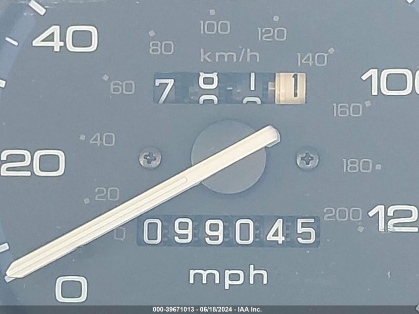 1998 Honda Civic Lx VIN: 2HGEJ667XWH552749 Lot: 39671013