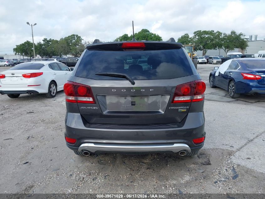 2018 Dodge Journey Crossroad VIN: 3C4PDCGG3JT504960 Lot: 39671029