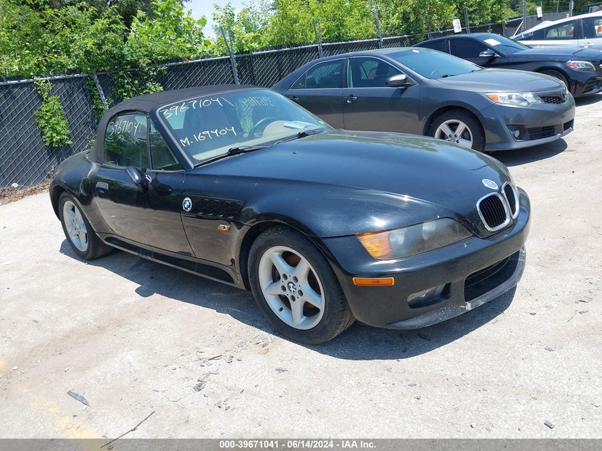 1998 BMW Z3 2.8 VIN: 4USCJ3333WLC13790 Lot: 39671041