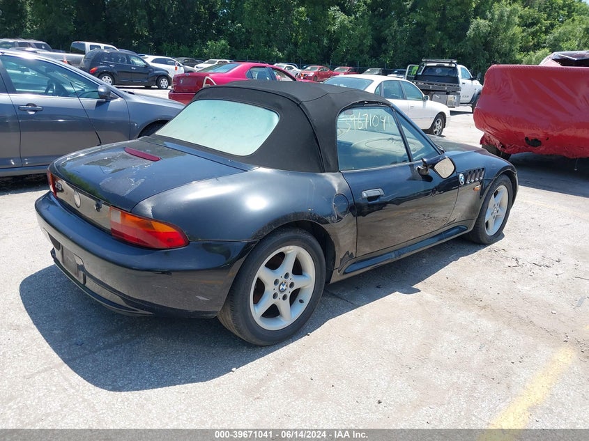 1998 BMW Z3 2.8 VIN: 4USCJ3333WLC13790 Lot: 39671041