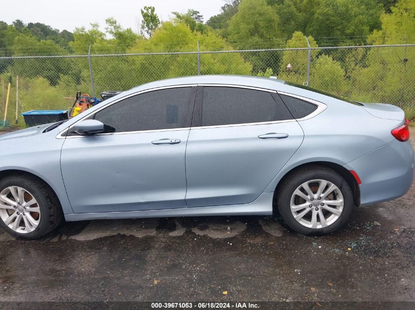 2015 Chrysler 200 Limited VIN: 1C3CCCAB4FN687862 Lot: 39671053