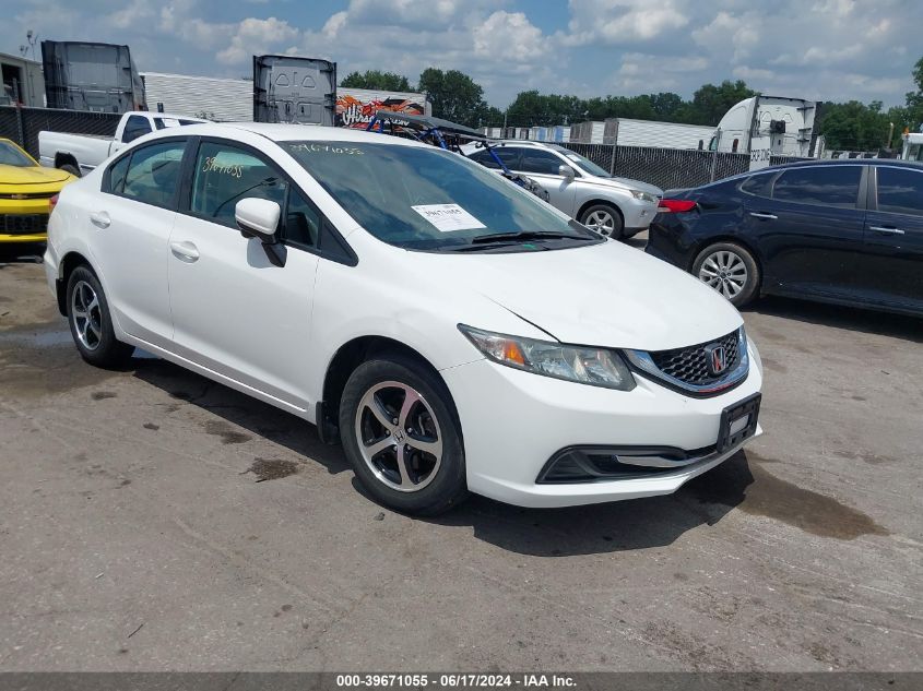 19XFB2F76FE118560 2015 HONDA CIVIC - Image 1