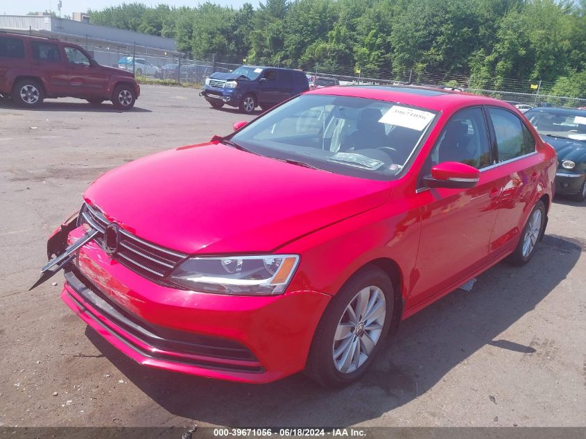 2015 Volkswagen Jetta 2.0L Tdi Se VIN: 3VWLA7AJXFM251105 Lot: 39671056