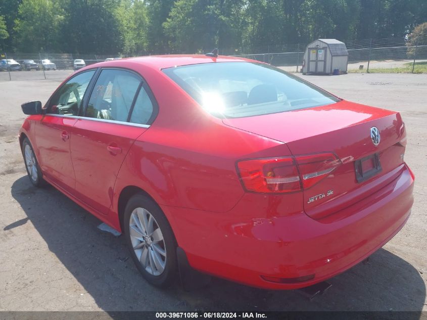 2015 Volkswagen Jetta 2.0L Tdi Se VIN: 3VWLA7AJXFM251105 Lot: 39671056