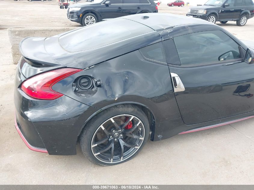 2019 Nissan 370Z Nismo VIN: JN1AZ4EH7KM420871 Lot: 39671063