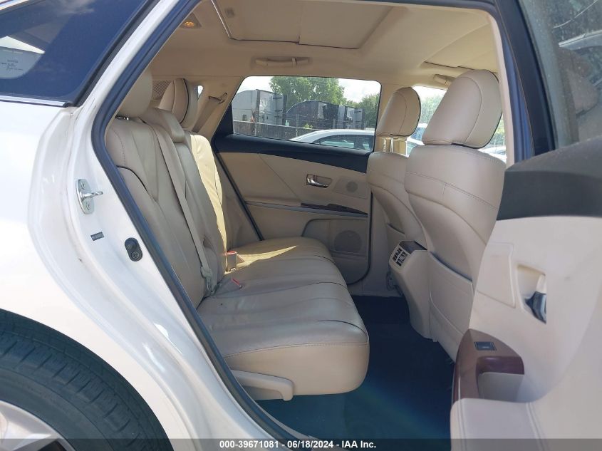 2011 Toyota Venza Base V6 VIN: 4T3BK3BB3BU055513 Lot: 39671081