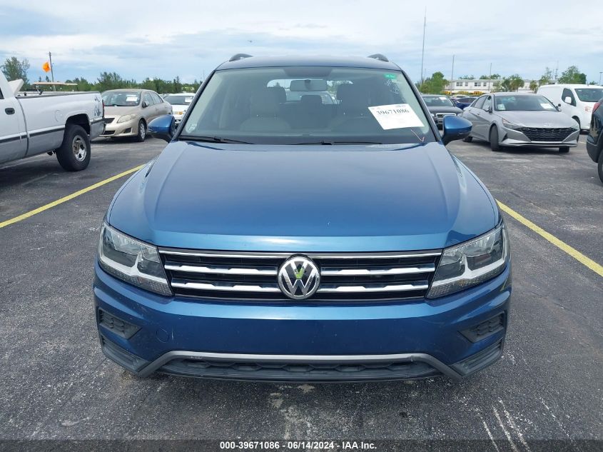 2019 Volkswagen Tiguan 2.0T S VIN: 3VV1B7AX0KM083403 Lot: 39671086