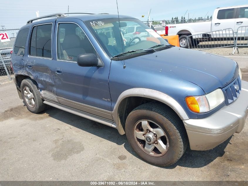 2002 Kia Sportage VIN: KNDJA723825149201 Lot: 39671092