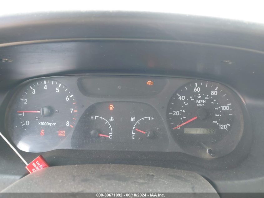 2002 Kia Sportage VIN: KNDJA723825149201 Lot: 39671092