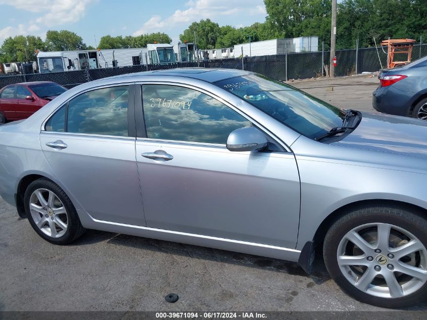 2004 Acura Tsx VIN: JH4CL96964C028662 Lot: 39671094