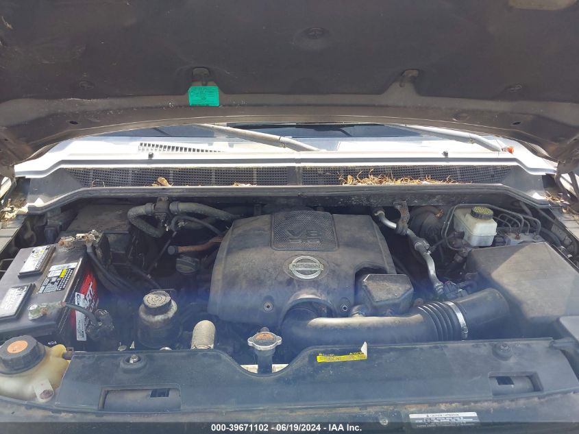 2011 Nissan Titan Sv VIN: 1N6BA0EC1BN304871 Lot: 39671102