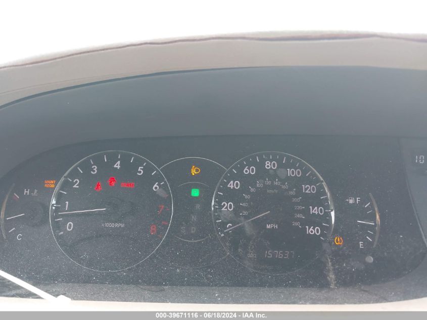2007 TOYOTA AVALON VIN: 4T1BK36B67U186784