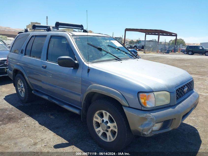 Hide VIN History Auto JN8DR07Y71W526910 - NISSAN PATHFINDER 2001
