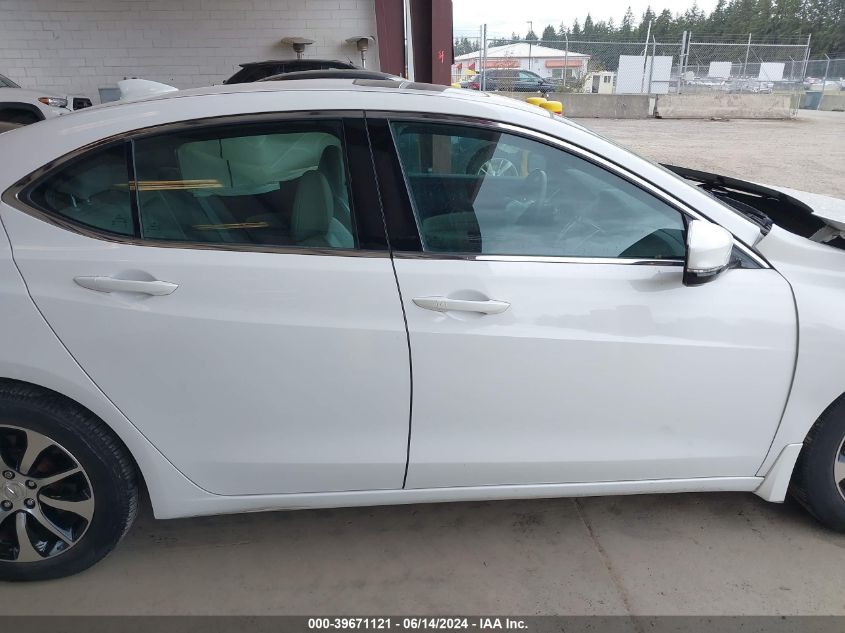 2017 Acura Tlx VIN: 19UUB1F36HA001115 Lot: 39671121