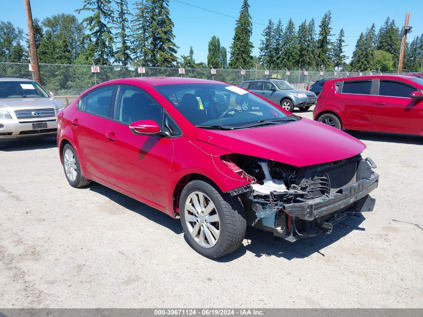 2016 Kia Forte Lx VIN: KNAFX4A66G5442159 Lot: 39671124