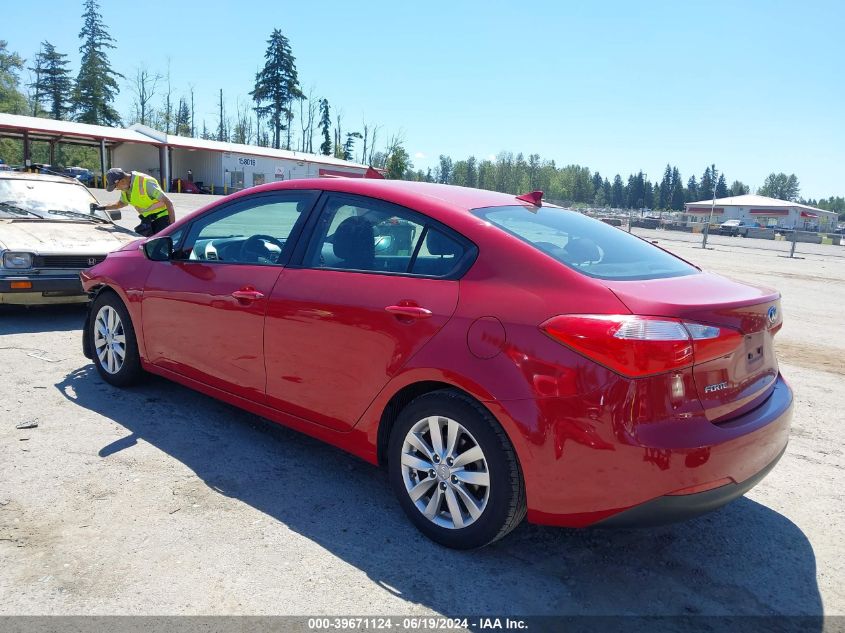 2016 Kia Forte Lx VIN: KNAFX4A66G5442159 Lot: 39671124