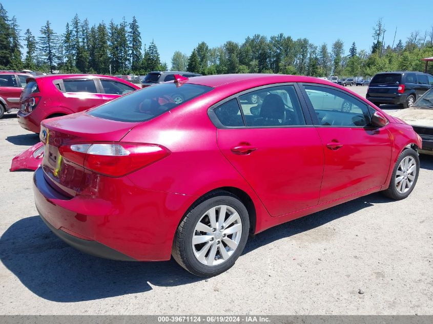 2016 Kia Forte Lx VIN: KNAFX4A66G5442159 Lot: 39671124