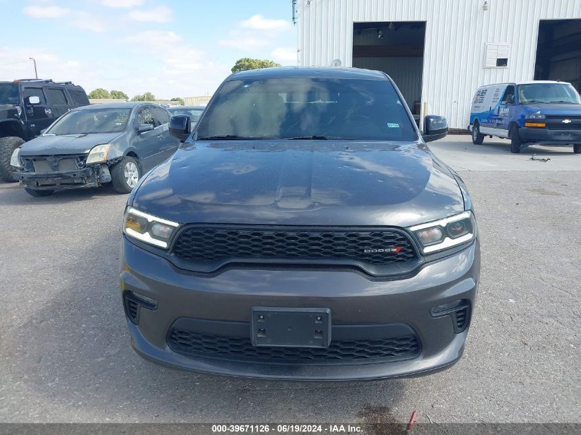 2021 Dodge Durango Gt Awd VIN: 1C4RDJDG7MC663739 Lot: 39671126