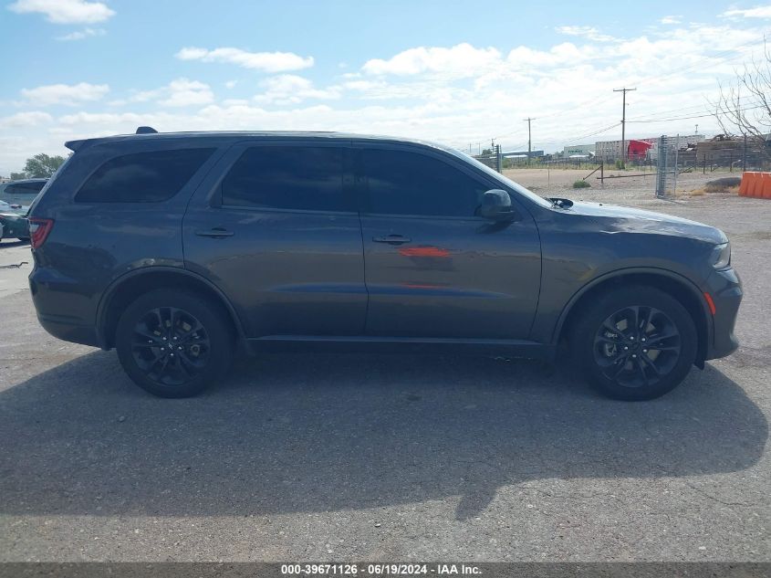 2021 Dodge Durango Gt Awd VIN: 1C4RDJDG7MC663739 Lot: 39671126