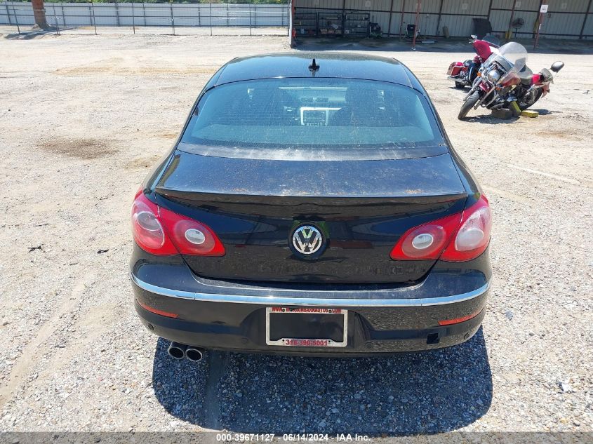 2009 Volkswagen Cc Luxury VIN: WVWHL73C69E552918 Lot: 39671127