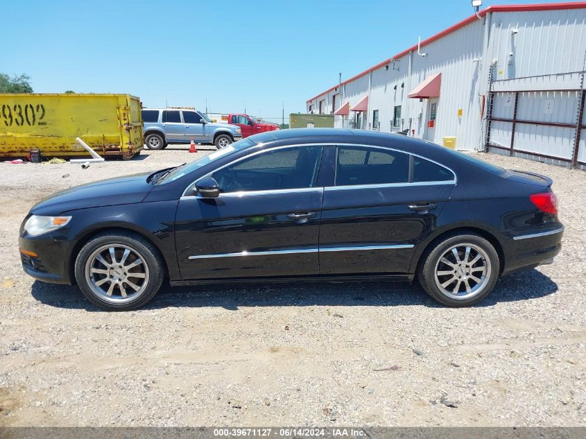 2009 Volkswagen Cc Luxury VIN: WVWHL73C69E552918 Lot: 39671127
