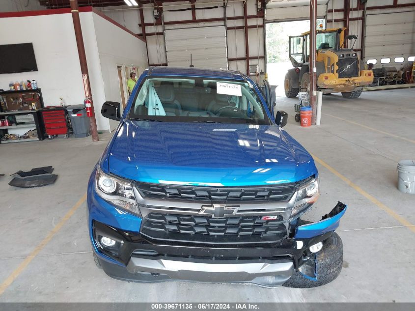 2022 Chevrolet Colorado 4Wd Short Box Z71 VIN: 1GCGTDEN9N1319691 Lot: 39671135