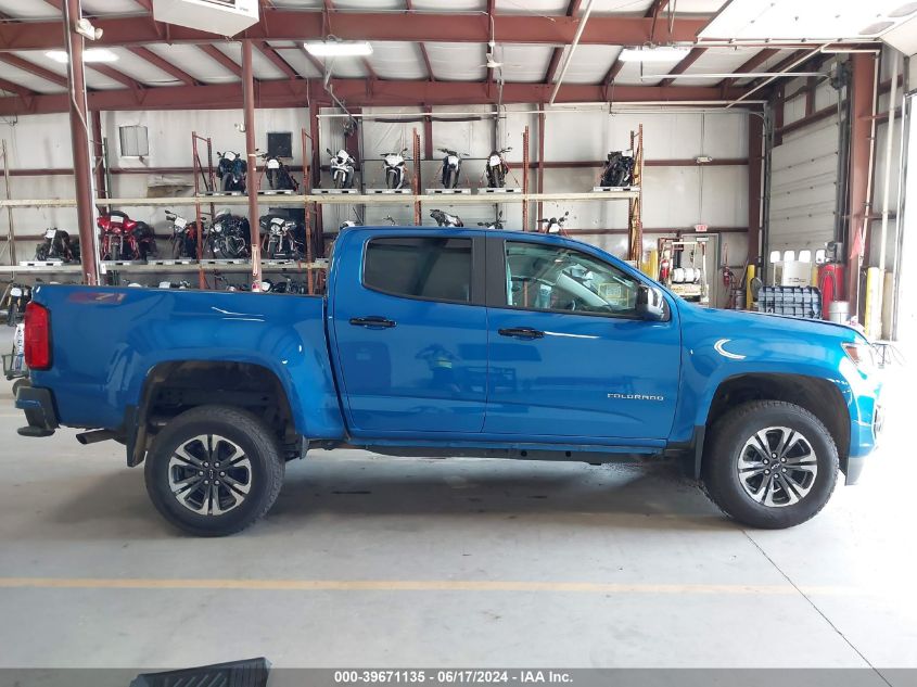 2022 Chevrolet Colorado 4Wd Short Box Z71 VIN: 1GCGTDEN9N1319691 Lot: 39671135