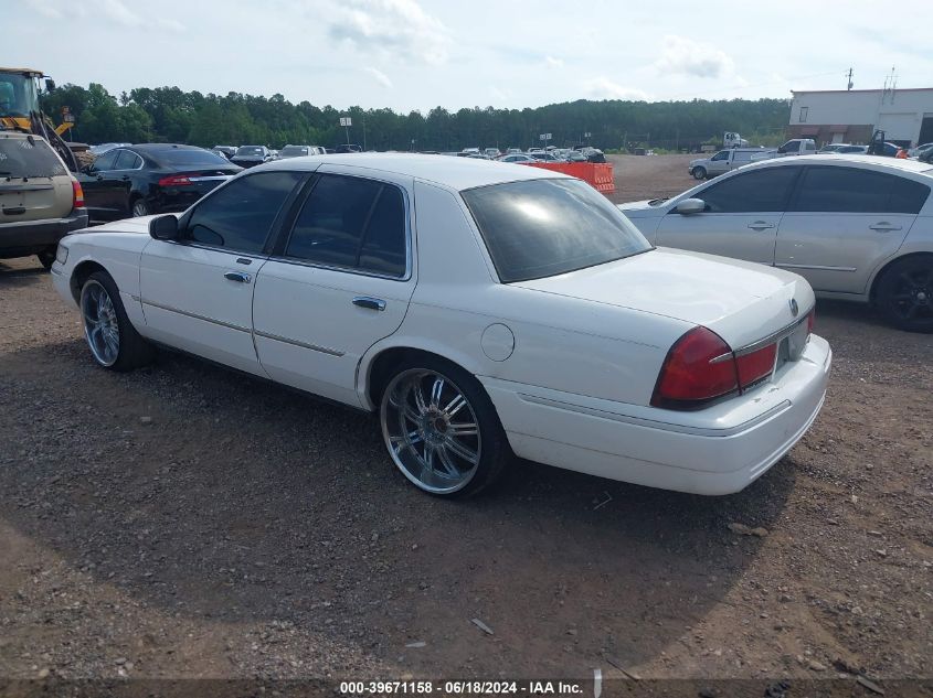 2000 Mercury Grand Marquis Ls VIN: 2MEFM75W8YX711803 Lot: 39671158