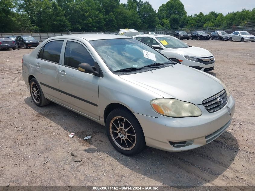 JTDBR32E630007757 | 2003 TOYOTA COROLLA