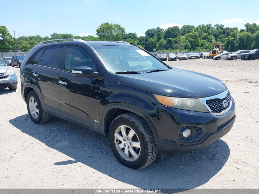 2011 Kia Sorento Lx VIN: 5XYKTDA18BG017818 Lot: 39671169