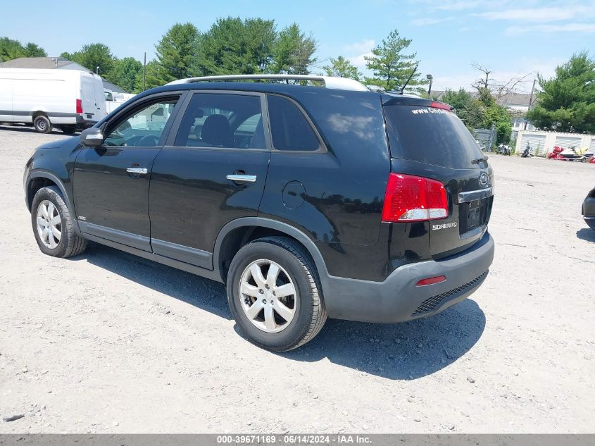 2011 Kia Sorento Lx VIN: 5XYKTDA18BG017818 Lot: 39671169