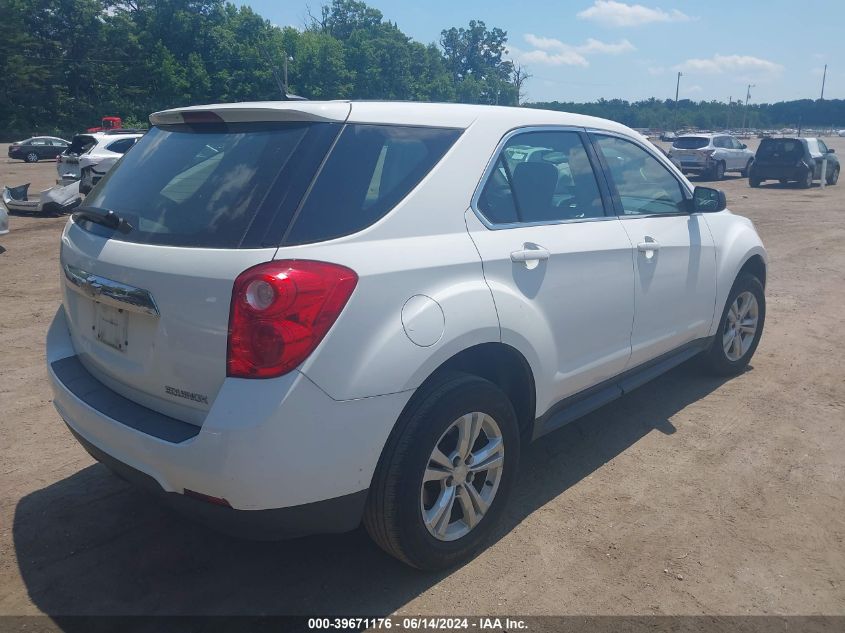 2013 Chevrolet Equinox Ls VIN: 2GNFLCEK9D6319740 Lot: 39671176