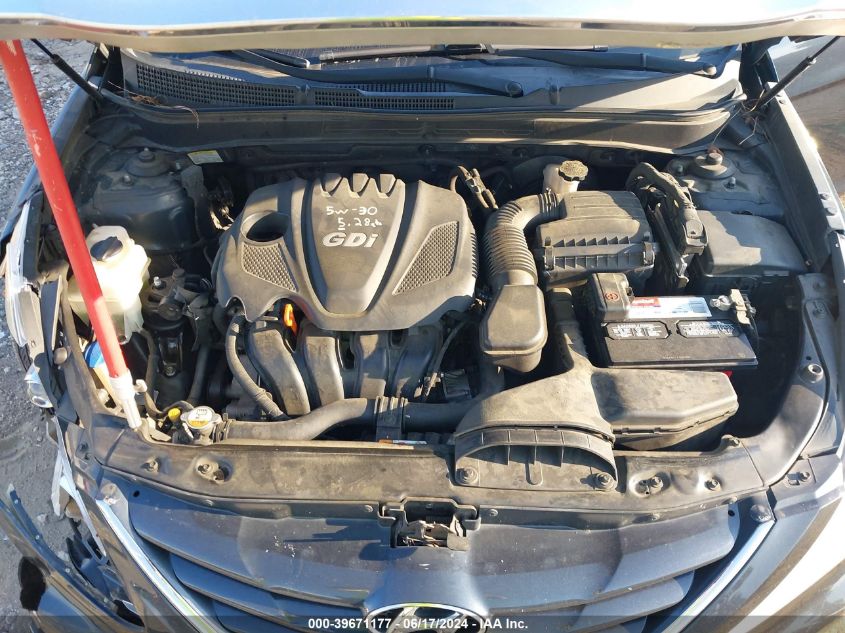 2013 Hyundai Sonata Gls VIN: 5NPEB4AC3DH732714 Lot: 39671177