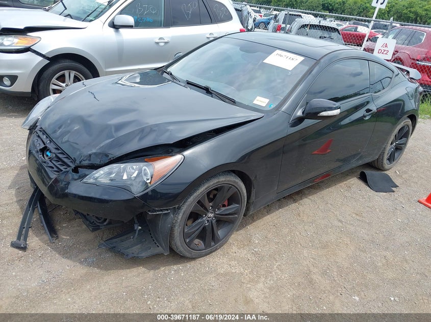 2010 Hyundai Genesis 3.8 Grand Touring VIN: KMHHU6KH9AU010738 Lot: 39671187