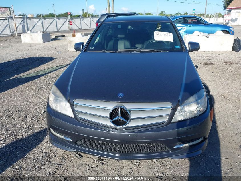 2011 Mercedes-Benz C 300 Luxury/Sport VIN: WDDGF5EB6BF641129 Lot: 39671194