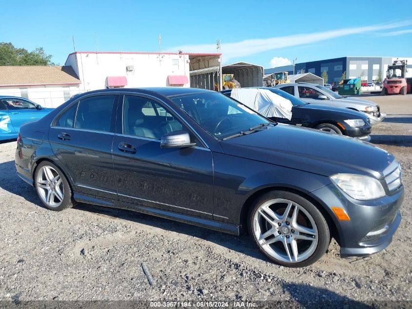 2011 Mercedes-Benz C 300 Luxury/Sport VIN: WDDGF5EB6BF641129 Lot: 39671194