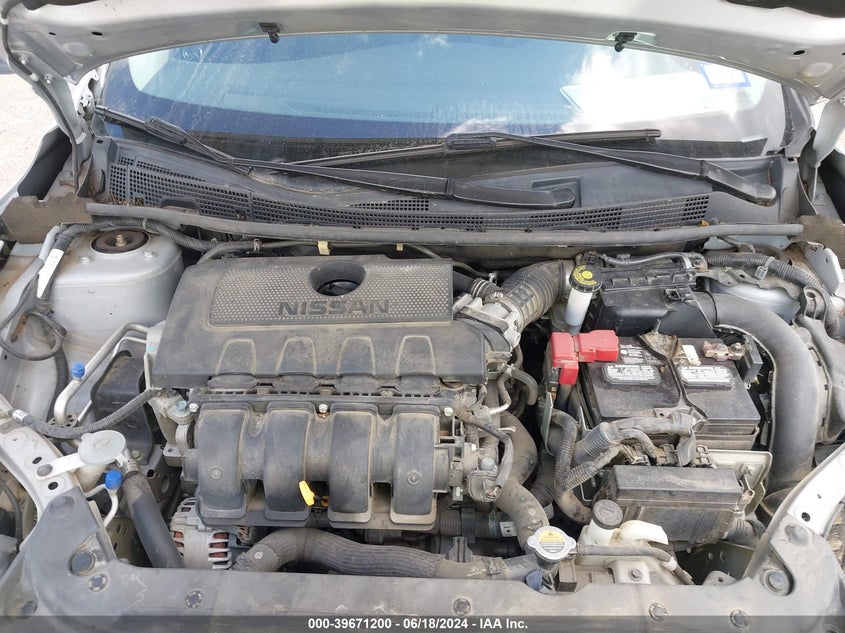 2017 Nissan Sentra Sv VIN: 3N1AB7AP6HL712050 Lot: 39671200