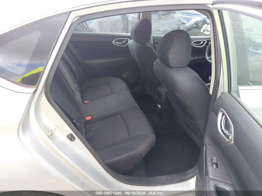 2017 Nissan Sentra Sv VIN: 3N1AB7AP6HL712050 Lot: 39671200